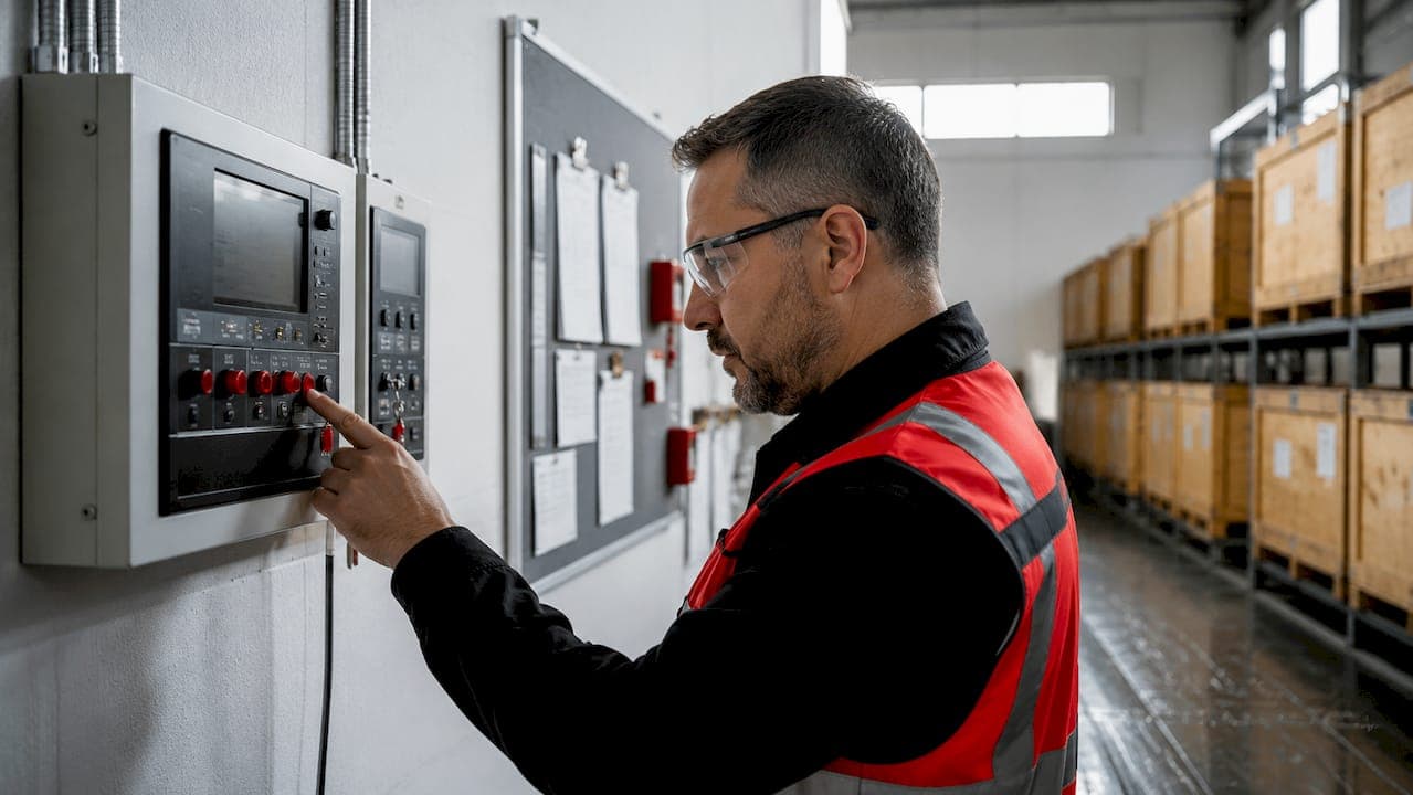 Installer une alarme entrepôt produits chimiques : guide 2026