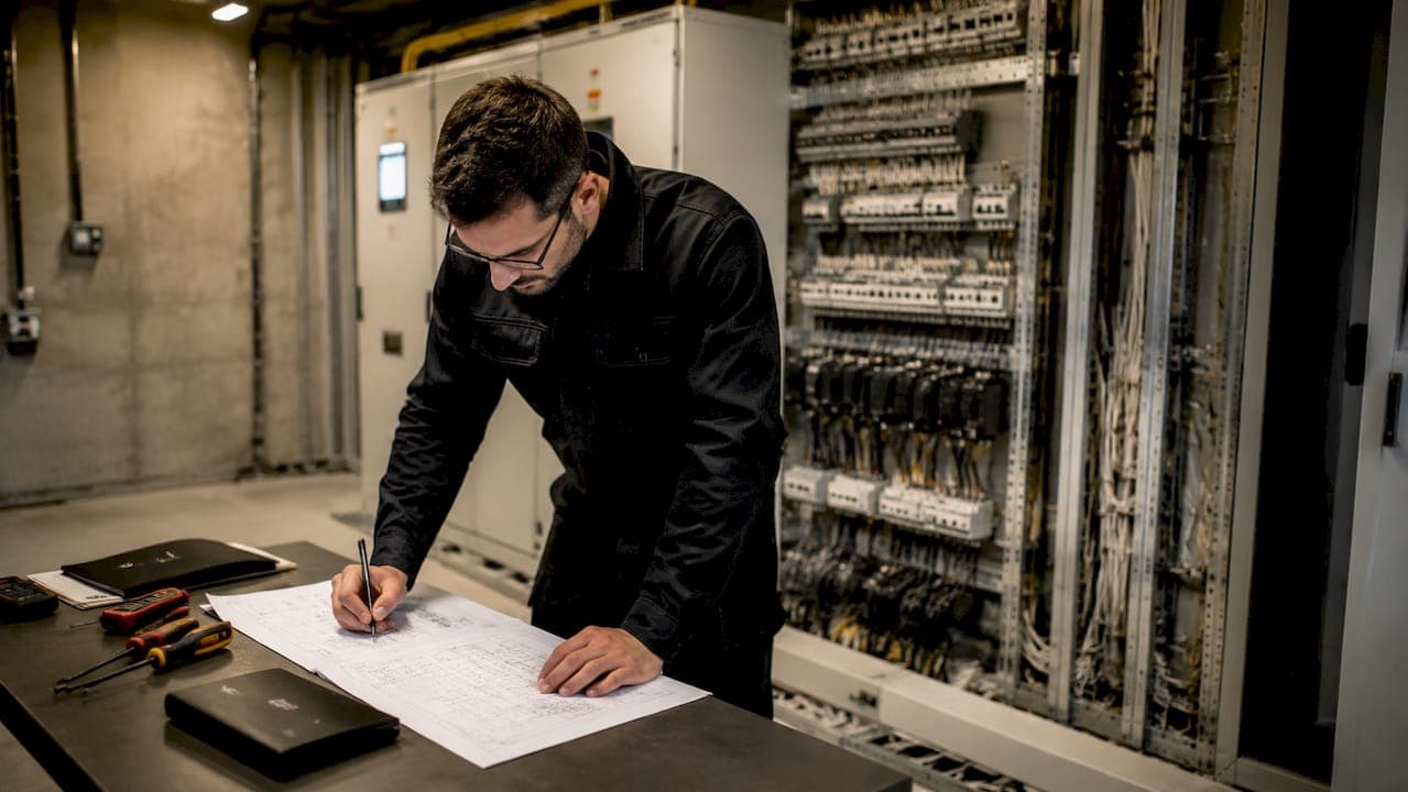 Sécurité salle électrique usine : alarme et prévention