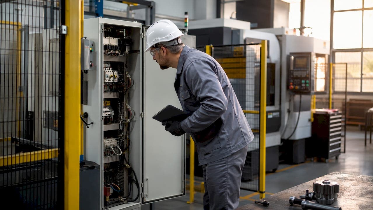 Protection machines outils en usine : alarme et sécurité
