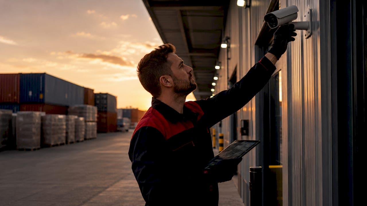 Exemples vidéosurveillance entrepôt logistique : guide 2026