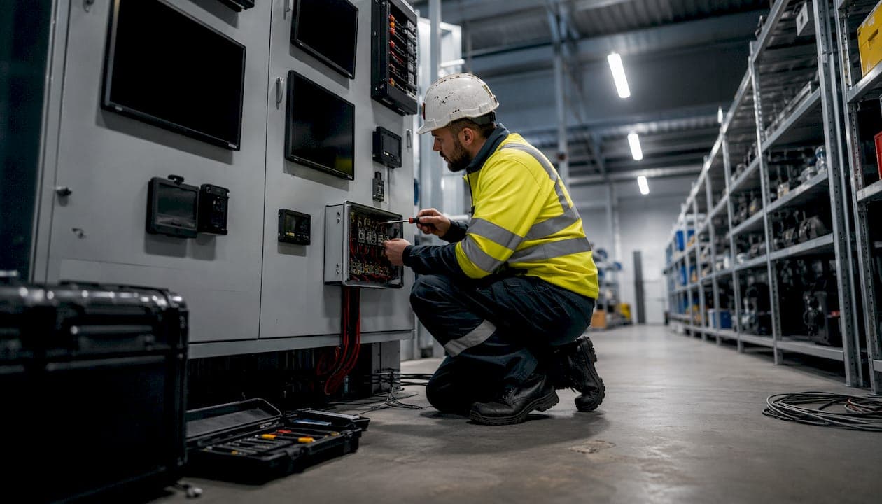 Liaison alarme et station centrale industrielle : guide 2026