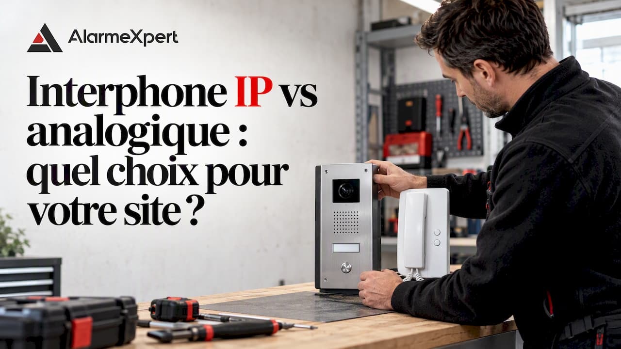 Interphone IP vs analogique : quel choix pour votre site ?