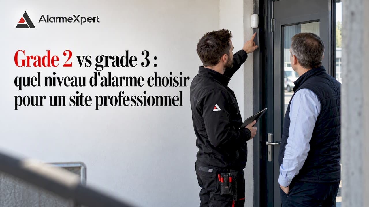 Grade 2 vs grade 3 : quel niveau d'alarme choisir pour un site professionnel