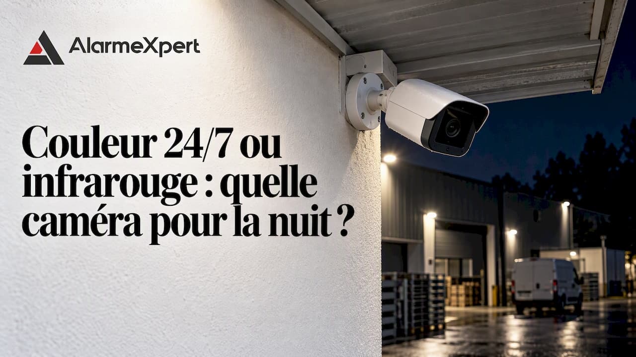 Couleur 24/7 ou infrarouge : quelle caméra pour la nuit ?