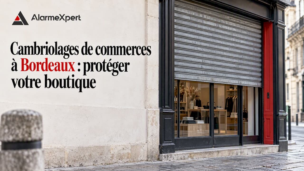 Cambriolages de commerces à Bordeaux : protéger votre boutique
