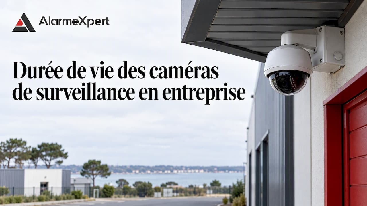 Durée de vie des caméras de surveillance en entreprise