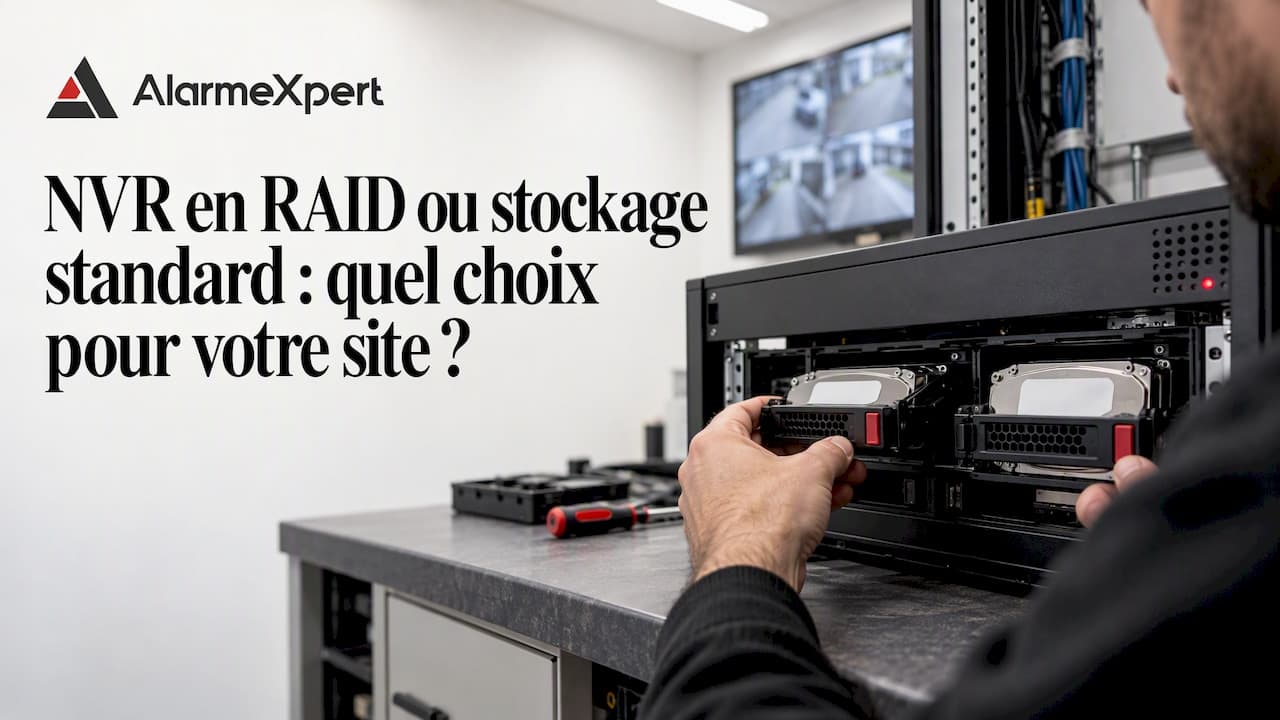 NVR en RAID ou stockage standard : quel choix pour votre site ?