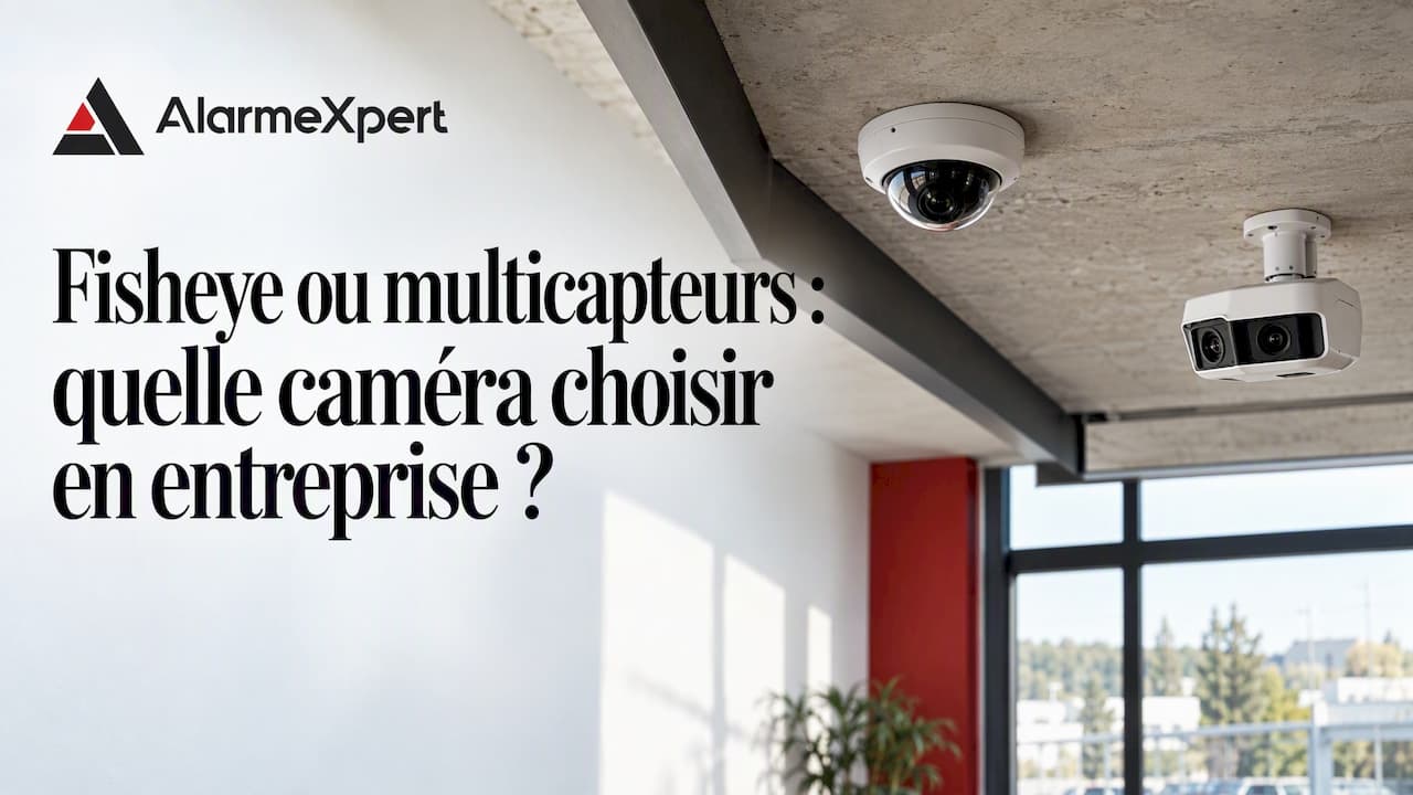 Fisheye ou multicapteurs : quelle caméra choisir en entreprise ?